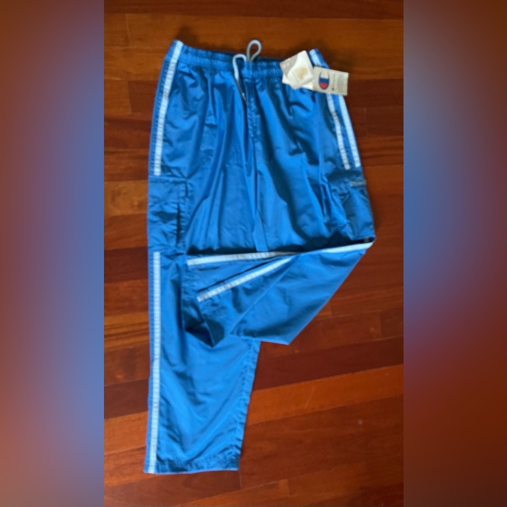 NWT Champion ATHLETIC APPAREL Mens  Zipper Pocket Sweatpants S XL Teflon
